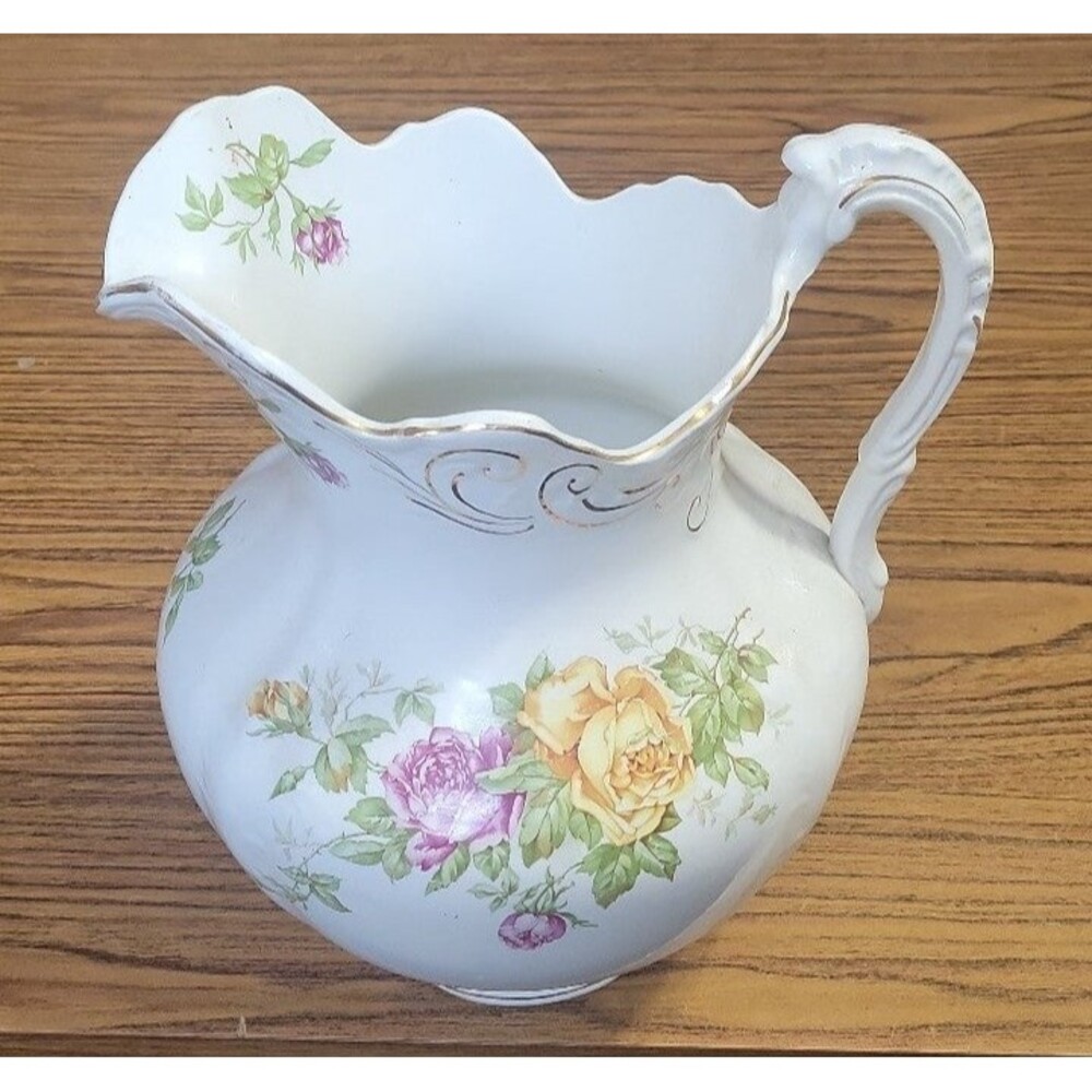Vintage Buffalo Pottery Pitcher